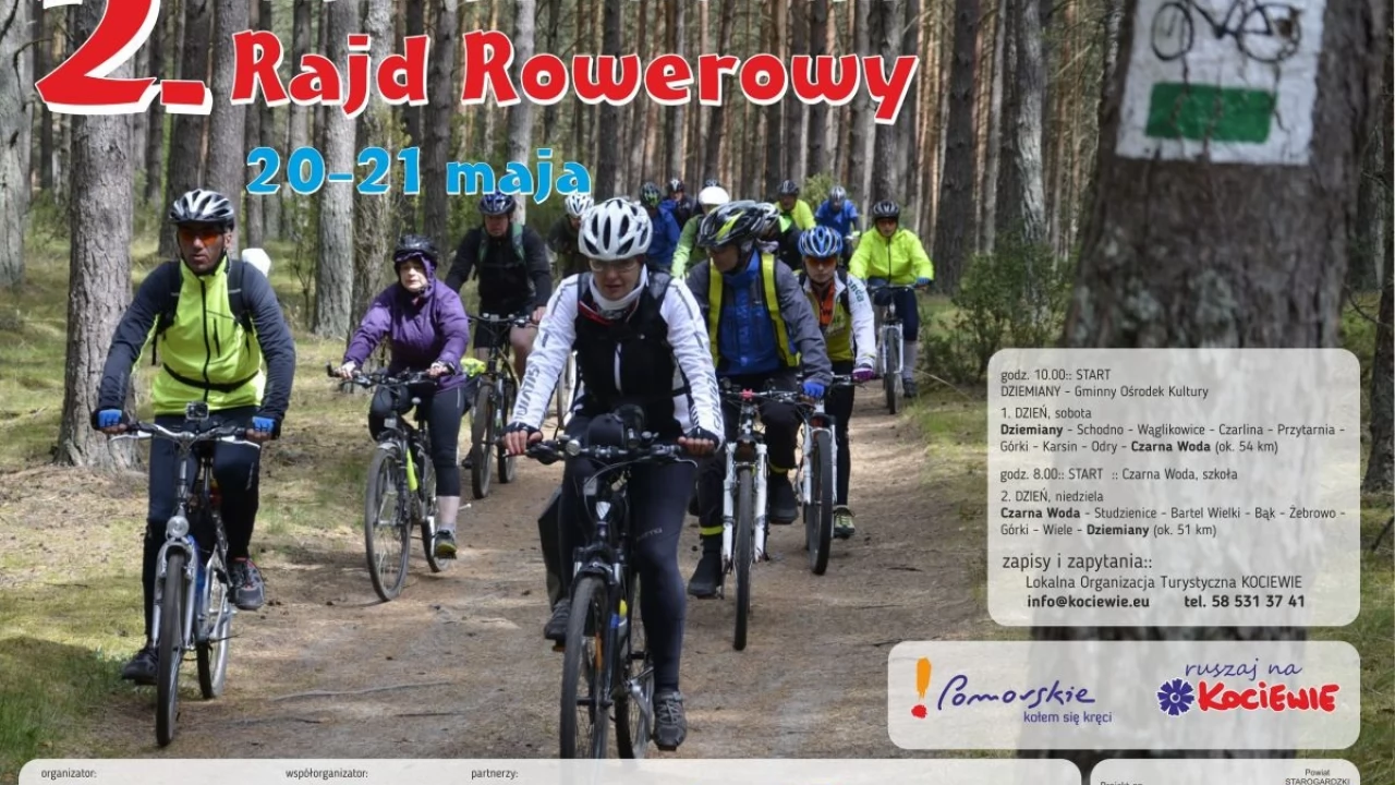 Zapraszamy na rowerowe pogranicze Kaszub i Kociewia