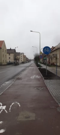 Droga rowerowa na ul. Nowowiejskiej