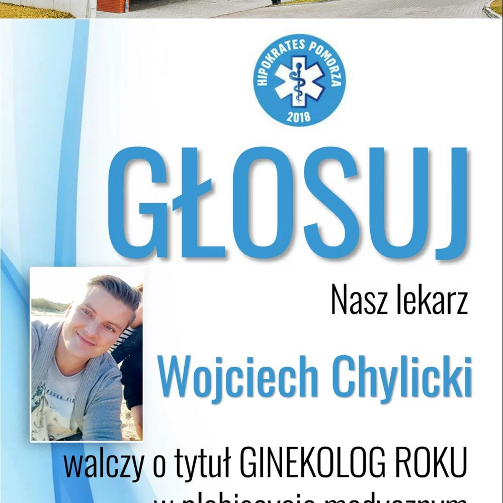 Ginekolog z Tczewa - Wojciech Chylicki walczy o tytuł Hipokrates Pomorza 2018