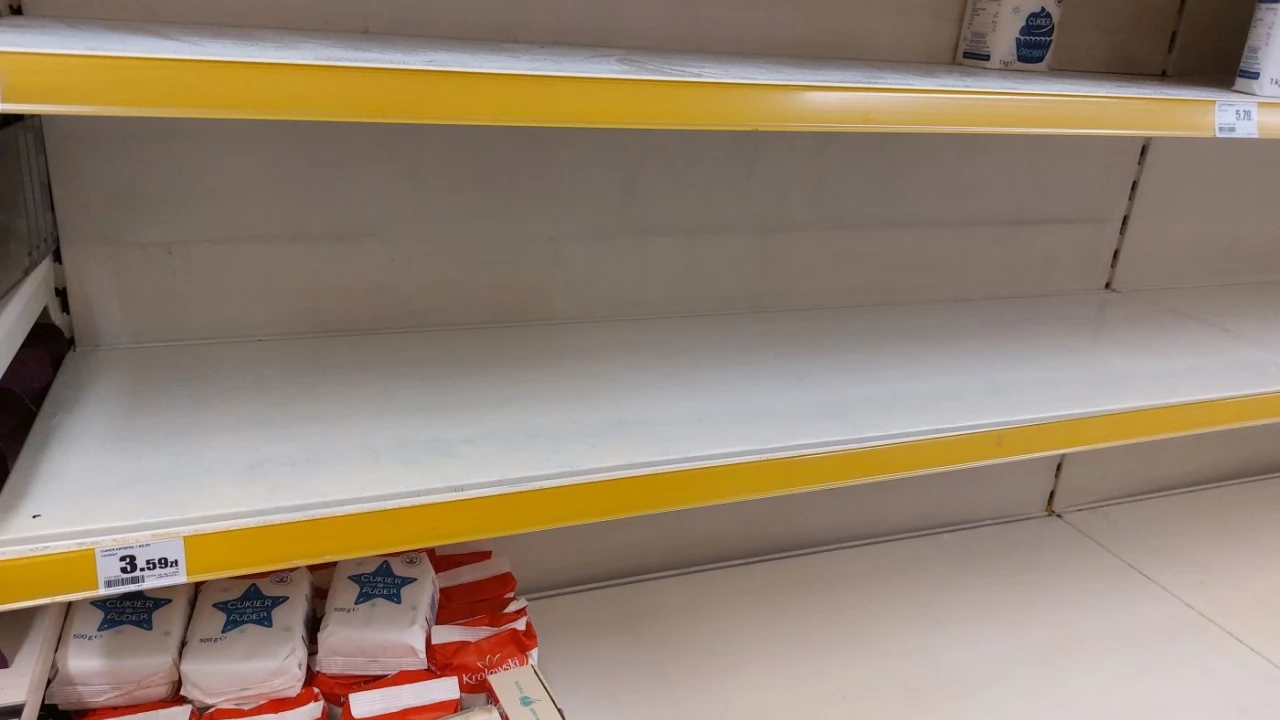 Cukier - produkt luksusowy? W sklepach puste półki