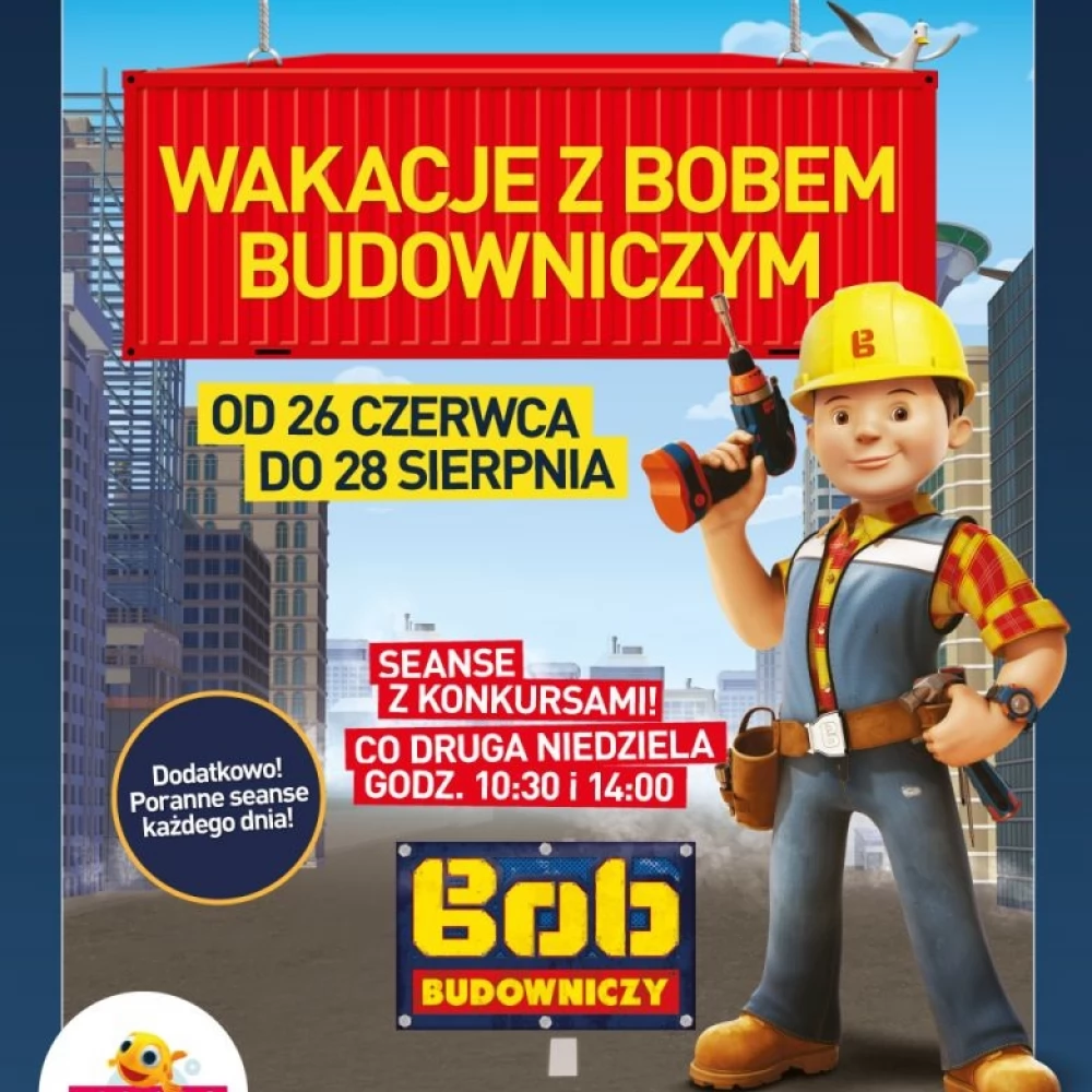 Wakacje z Bobem Budowniczym cz. 2. Premiera drugiej części już w najbliższą niedzielę!