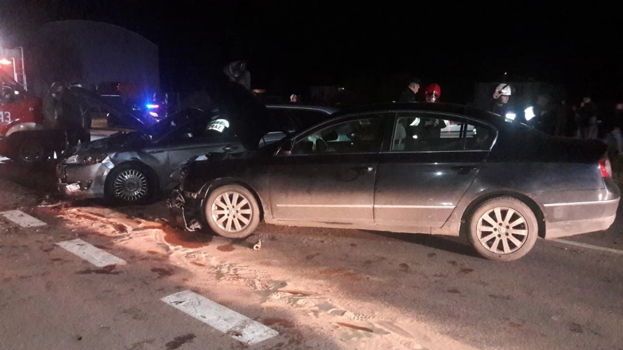 Wypadek na DK 91. Jedna osoba poszkodowana