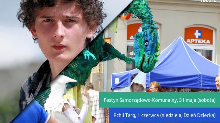 Weekend pełen wydarzeń. Festyn, koncerty, Pchli Targ, wiele atrakcji dla dzieci...