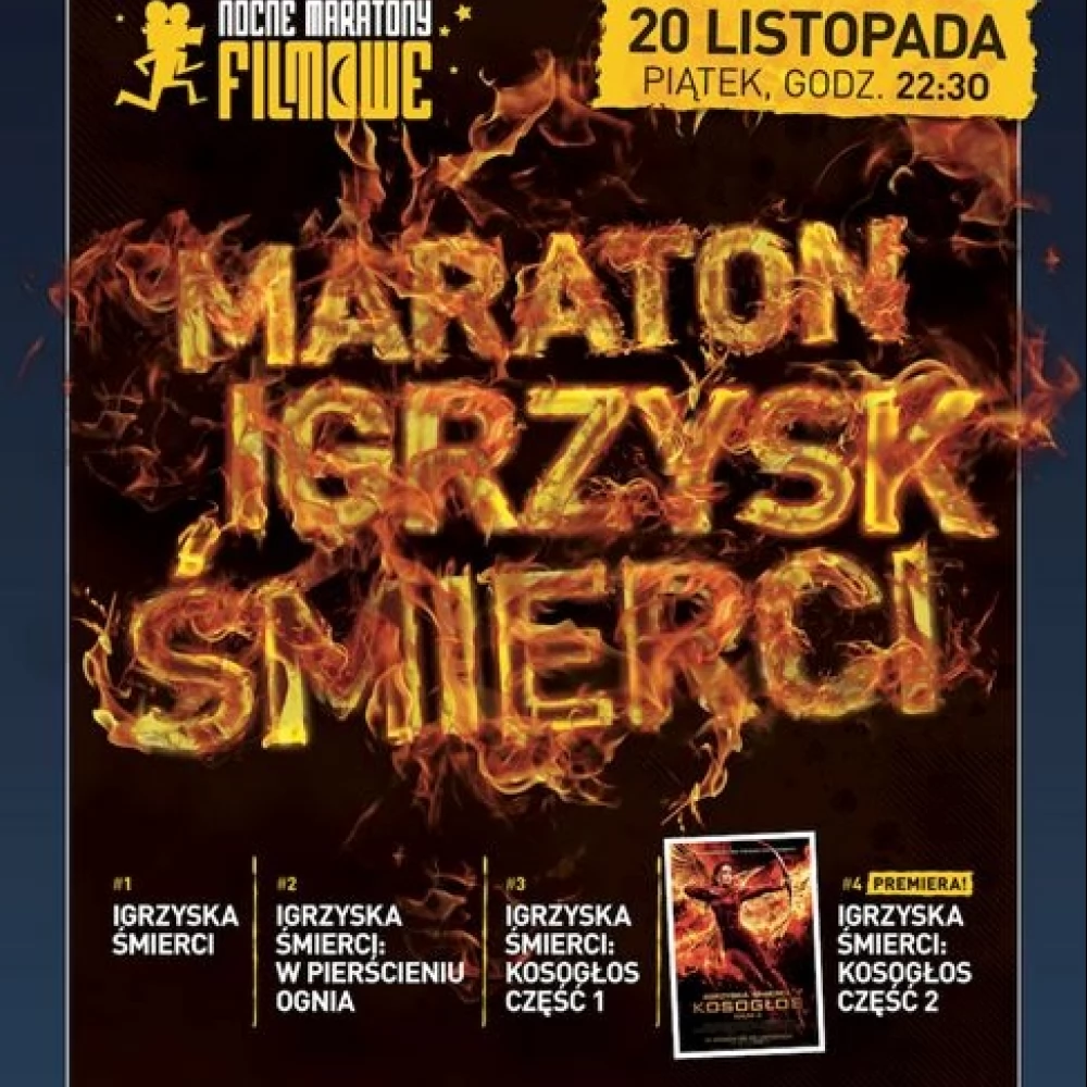 Maraton "Igrzysk śmierci" w kinie Helios