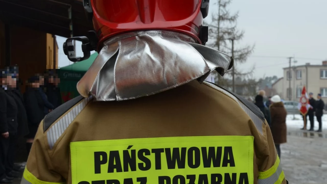 Spalony obiad postawił na nogi cztery zastępy straży