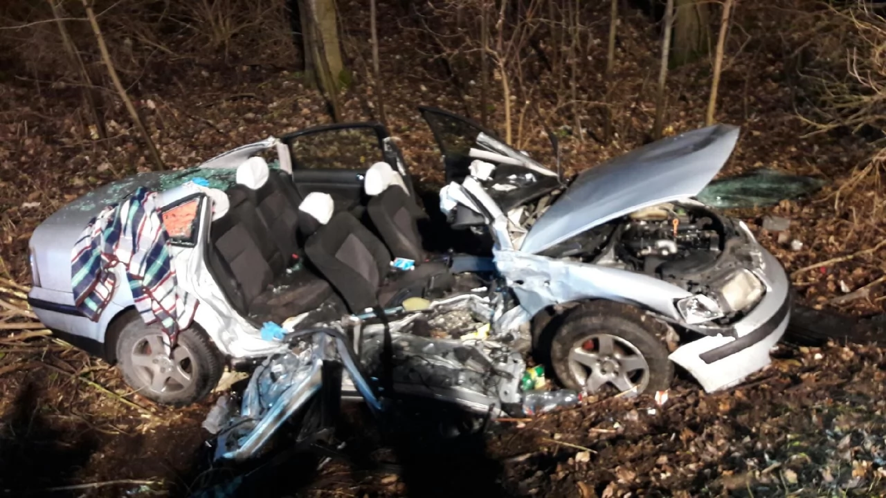 Tragedia pod Tczewem. Jedna osoba nie żyje, dwie ranne w wypadku