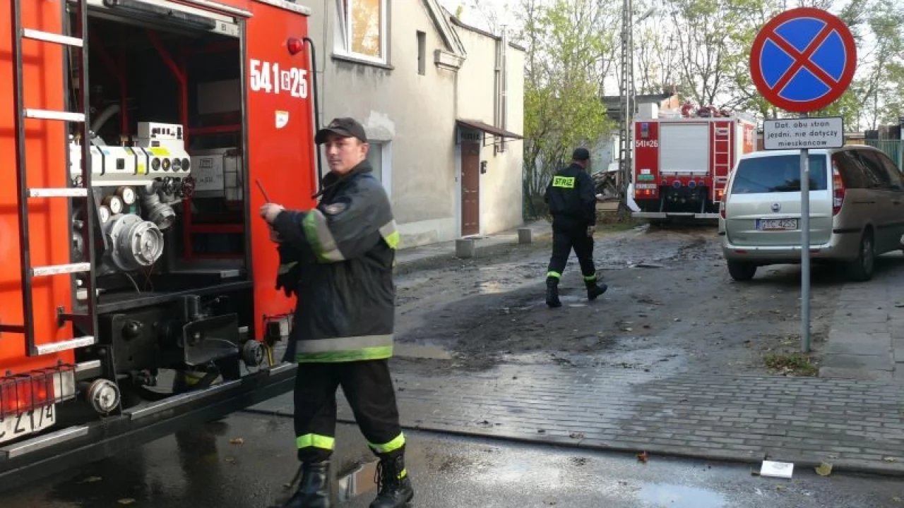 Ośrodek Zdrowia stanął w płomieniach