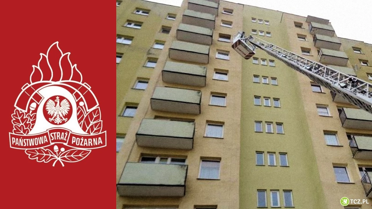 Ćwiczą na wypadek tragedii i przypominają: "Nie zastawiajcie dróg pożarowych"