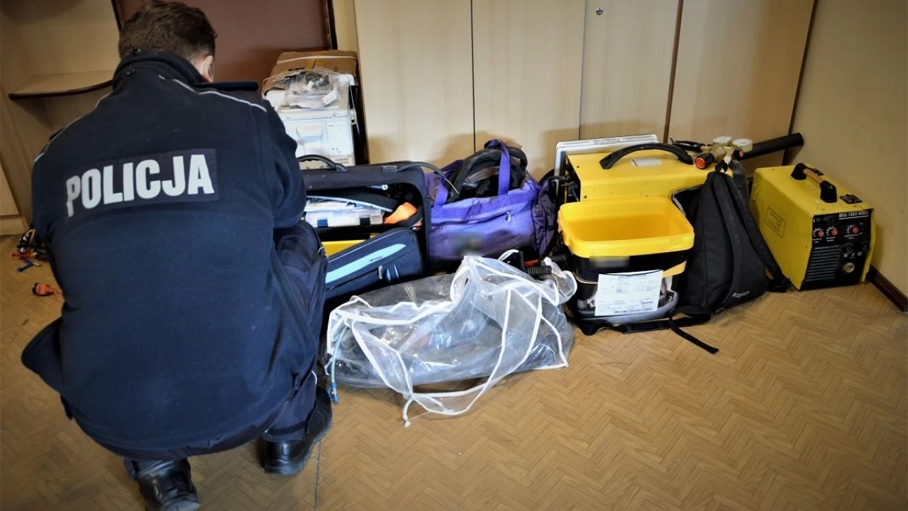 Szajka w rękach policji - na koncie włamania do piwnic i kontenerów