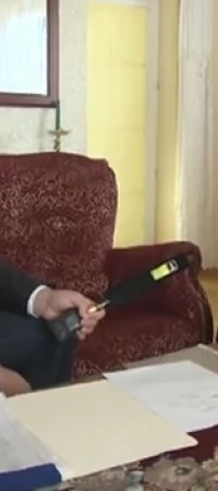 Irena Kowalska i reporter TTV