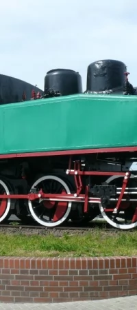 Lokomotywa lśni jak nowa