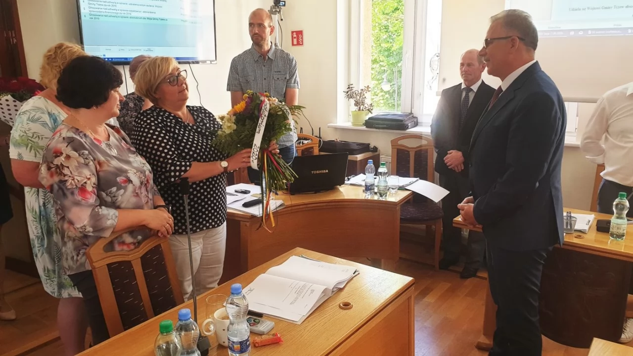Wójt Gminy Tczew z absolutorium za rok 2019