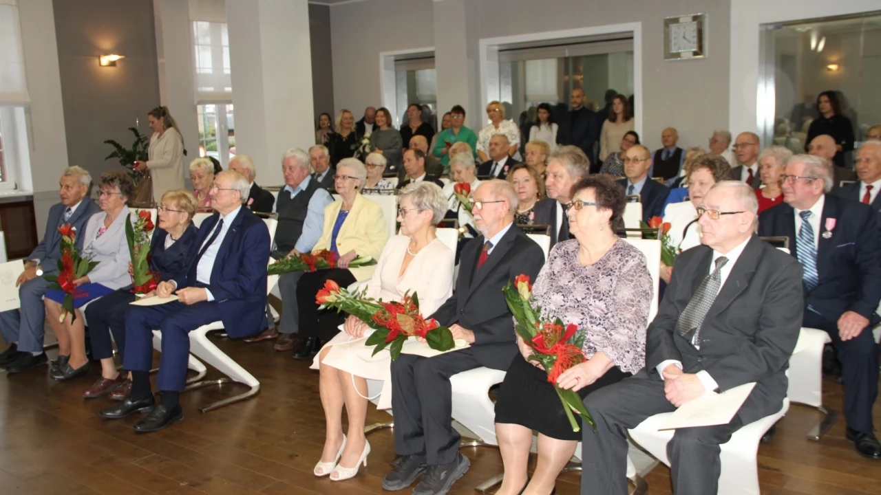 Świętowali z okazji długiego pożycia małżeńskiego