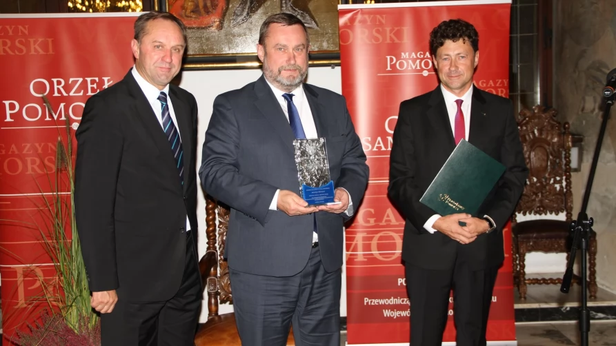 Mirosław Pobłocki zwyciężył w plebiscycie Orzeł Samorządu w kategorii Najlepszy Prezydent Pomorza