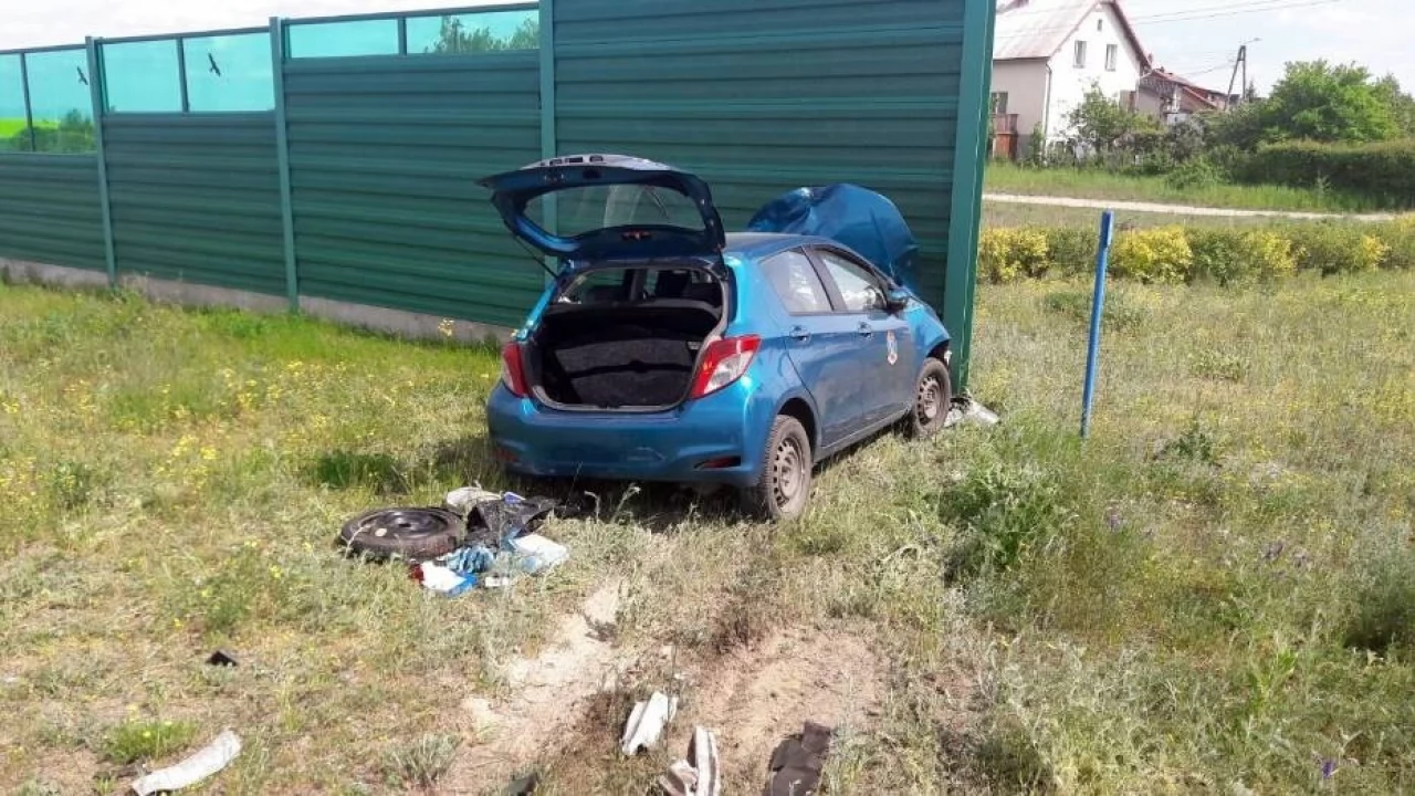 Wypadek na obwodnicy Pelplina