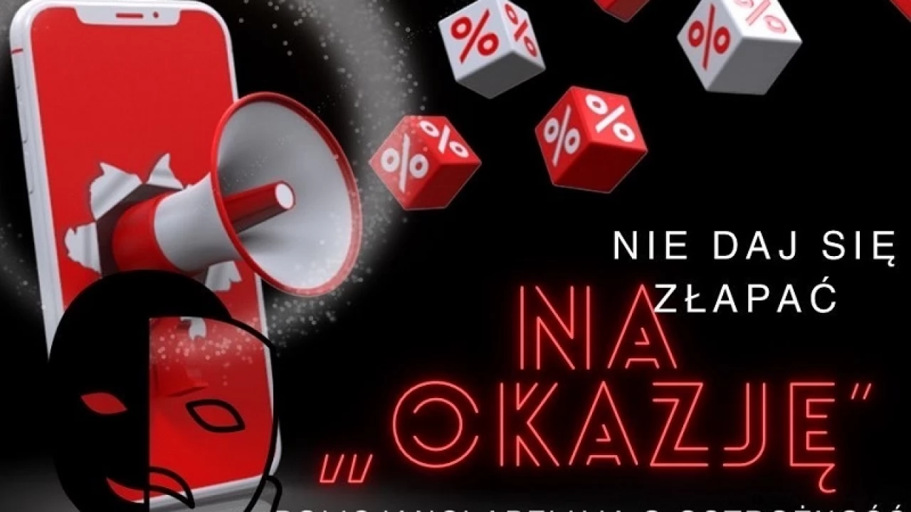 Nie daj się złapać na "okazję"! Policja ostrzega przed oszustwami w czasie zakupów online