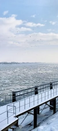 Wisła płynie coraz leniwiej