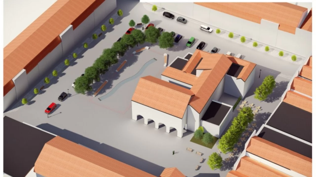 Gniew. Wizualizacja przestrzeni miejskiej po rewitalizacji