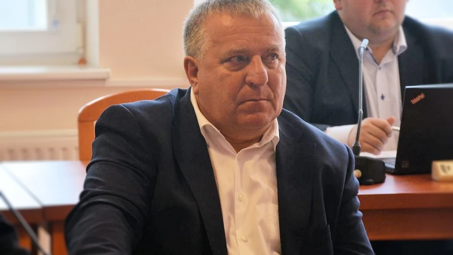 Zbigniew Zgoda podczas dzisiejszej sesji