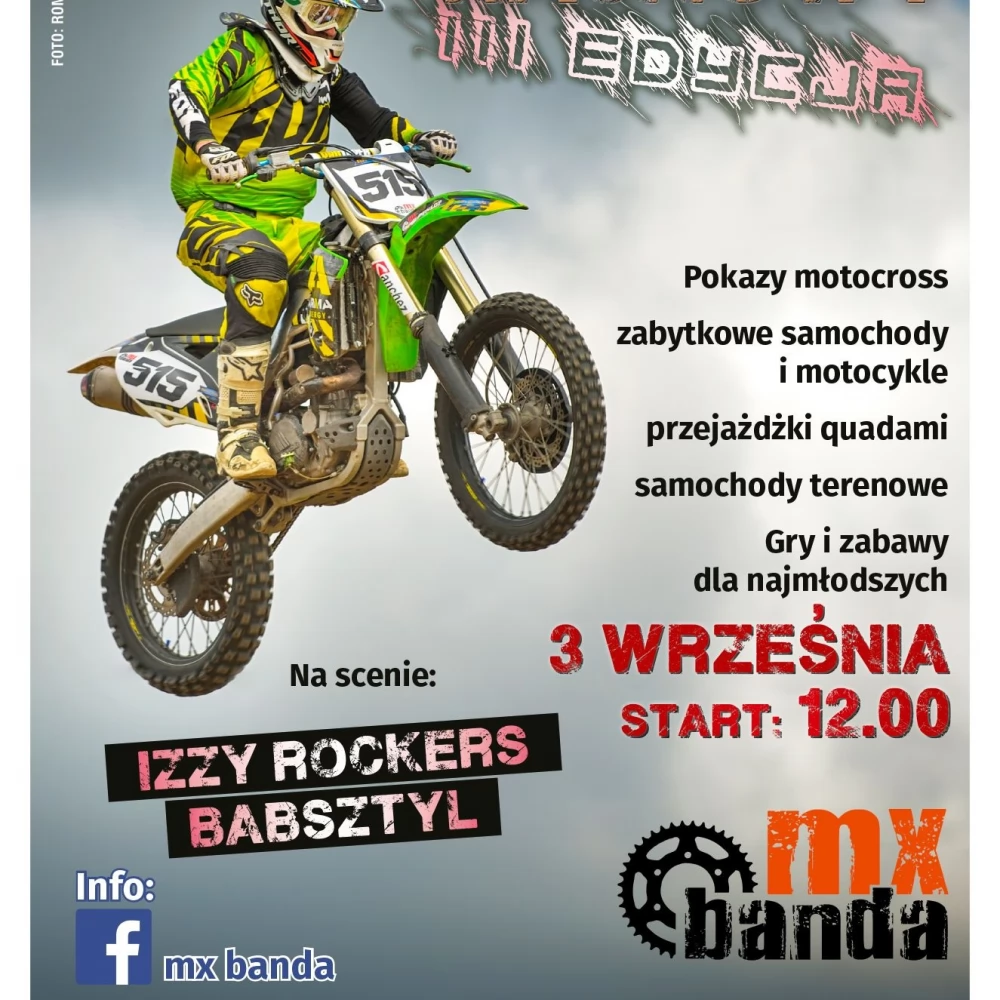 Motocross w Rajkowach - będzie mnóstwo atrakcji