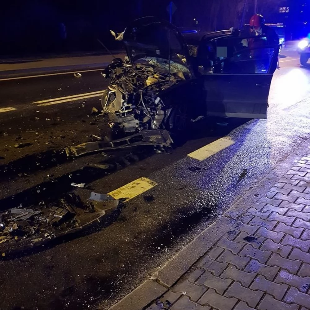 Wysyp wypadków i kolizji na drogach powiatu
