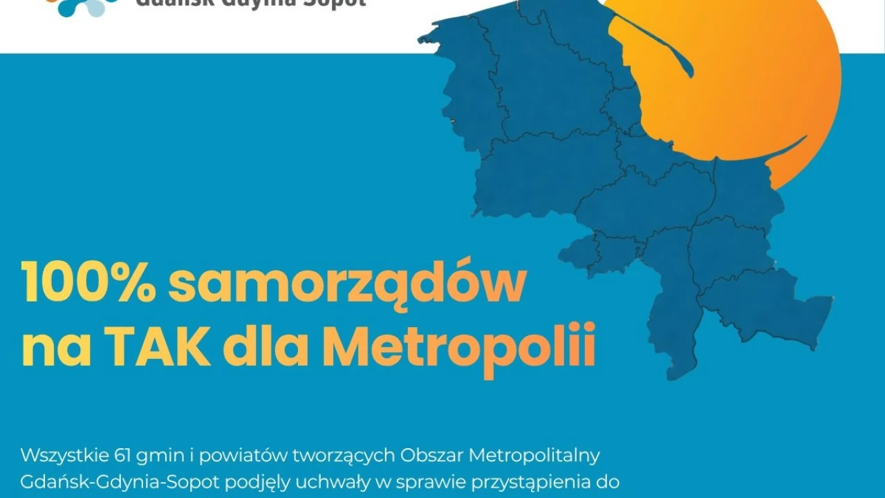 61 samorządów mówi "tak" dla metropolii. Wszystkie uchwały podjęte