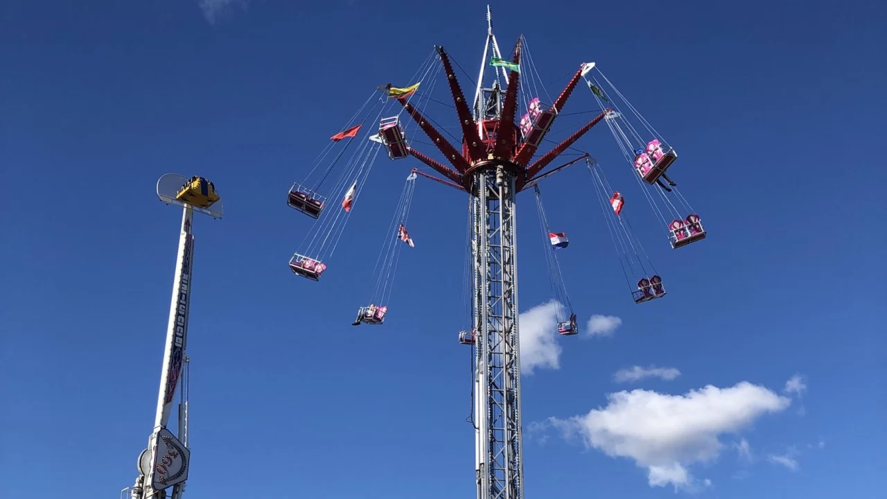 Lunapark EURO-BIS na Bulwarze Nadwiślańskim