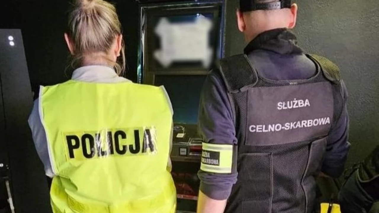 Kolejne uderzenie w nielegalne automaty