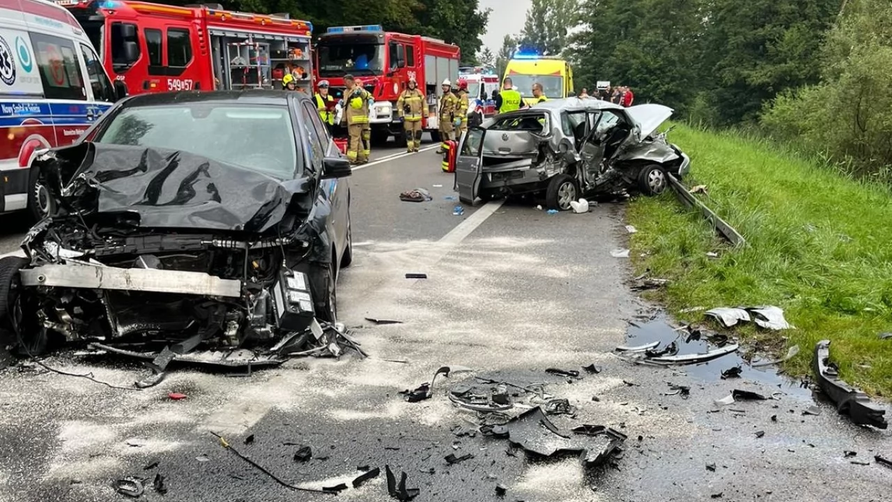 Poważny wypadek na DK91. Trasa zablokowana