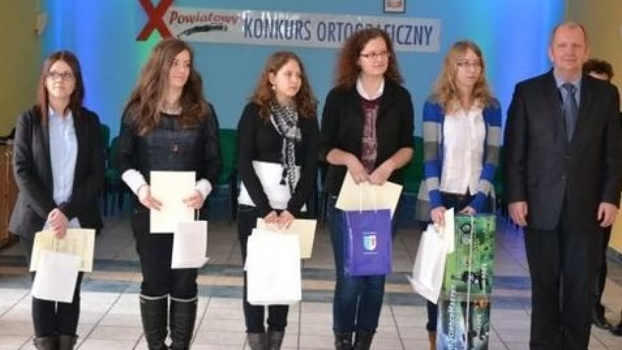 X Powiatowy Konkurs Ortograficzny - komu dyktando nie straszne?