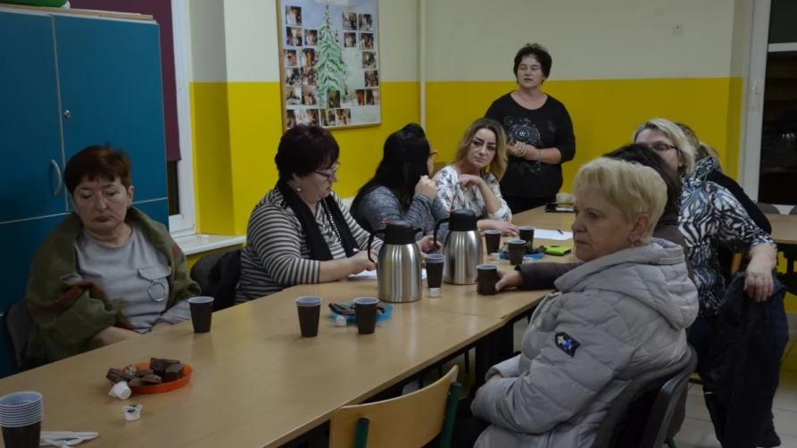 Spotkanie wiejskie w Czarlinie