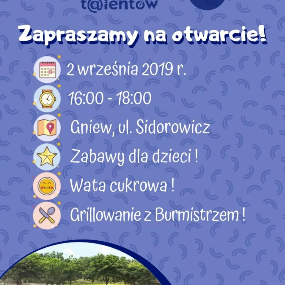 Oficjalne otwarcie Podwórka Talentów Nivea w Gniewie