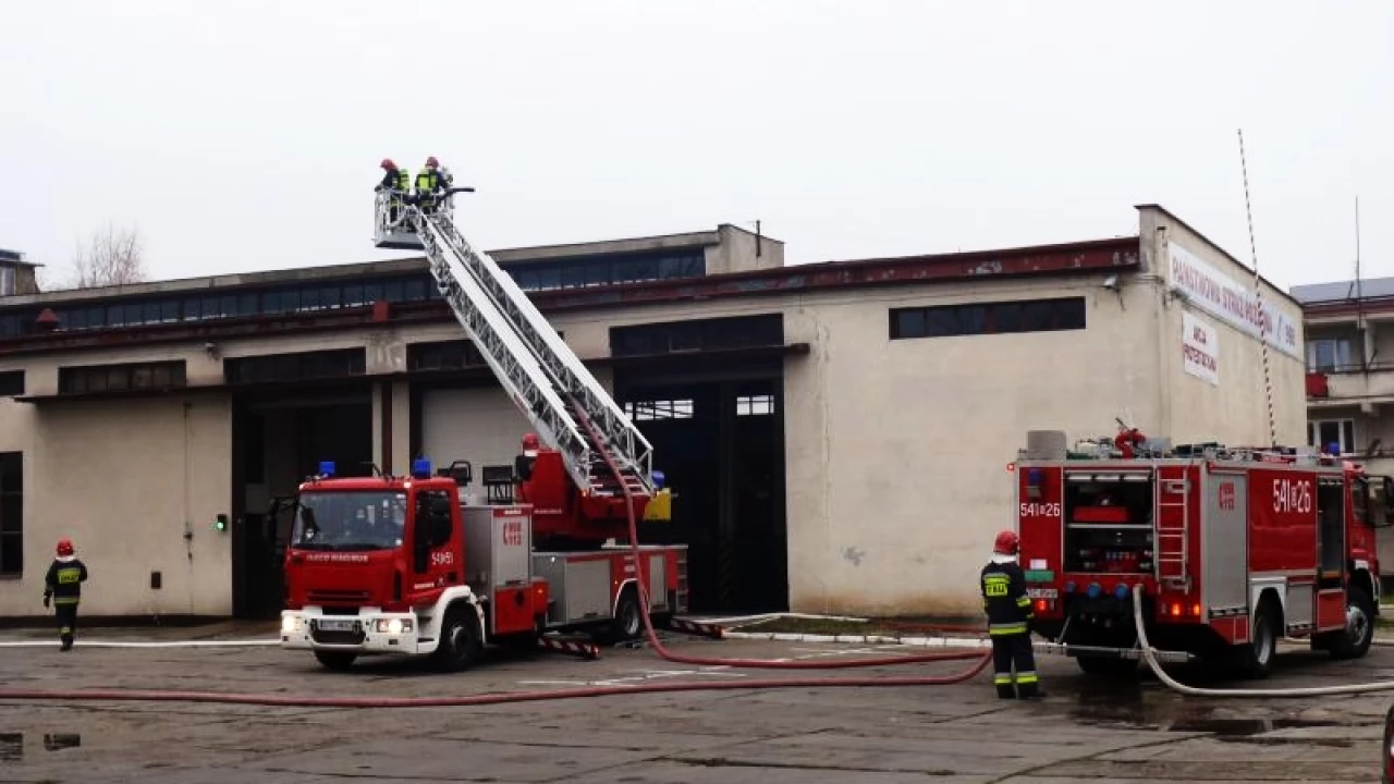 Komenda w ogniu? To tylko ćwiczenia