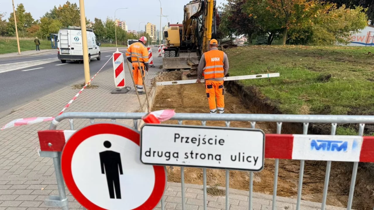 Ruszyła przebudowa ścieżki rowerowej na Alei Kociewskiej