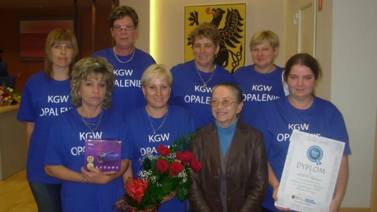 KGW Opalenie najpopularniejsze w powiecie tczewskim
