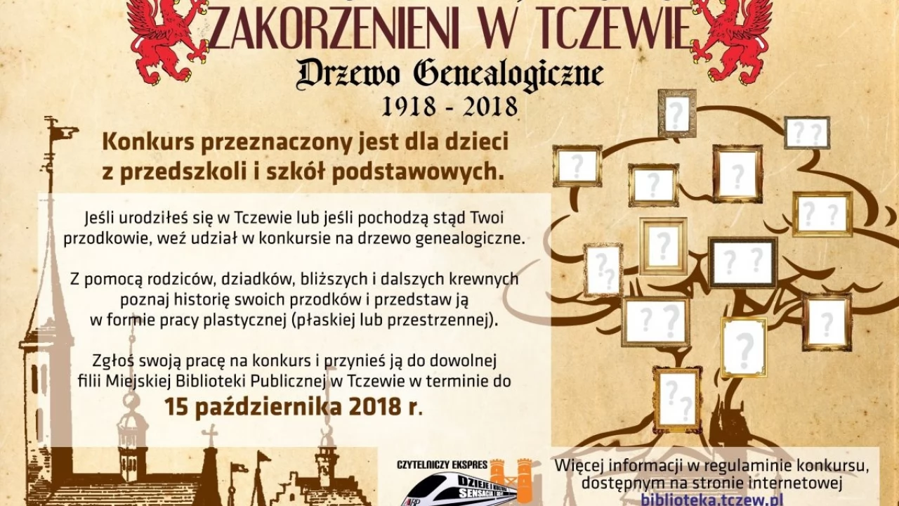 "Zakorzenieni w Tczewie". Rusza Rodzinny Konkurs Historyczny