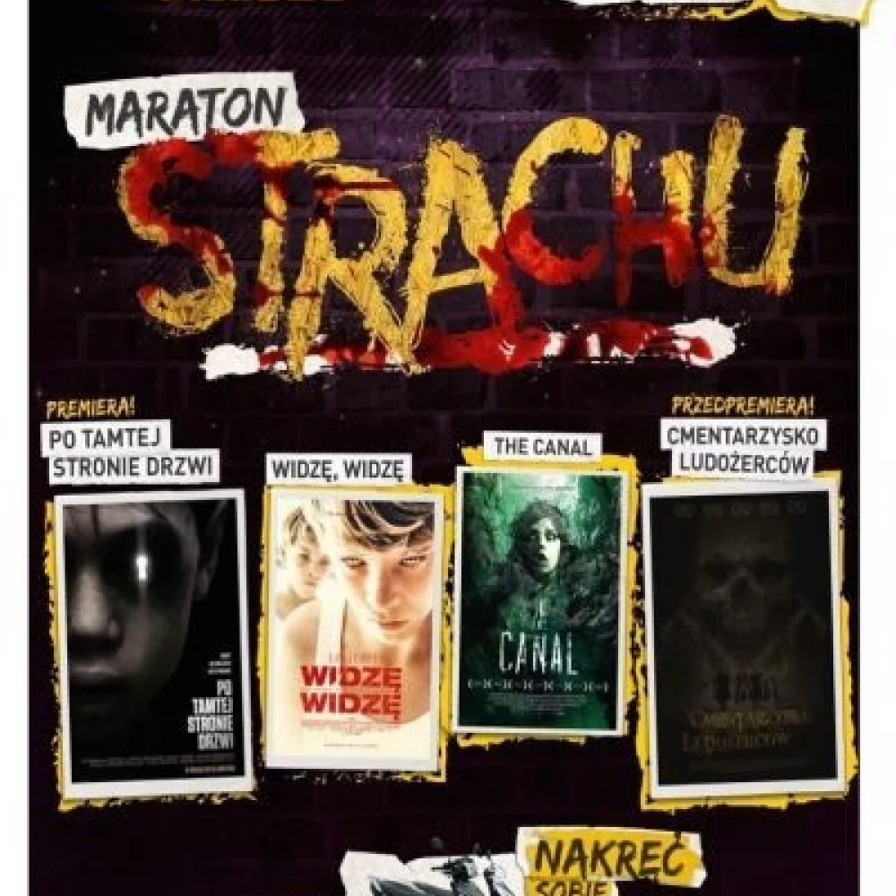 Maraton Strachu w tczewskim kinie Helios
