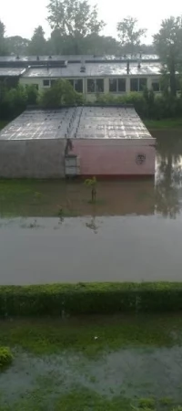 Podtopione garaże przy ul. Gryfa Pomorskieg