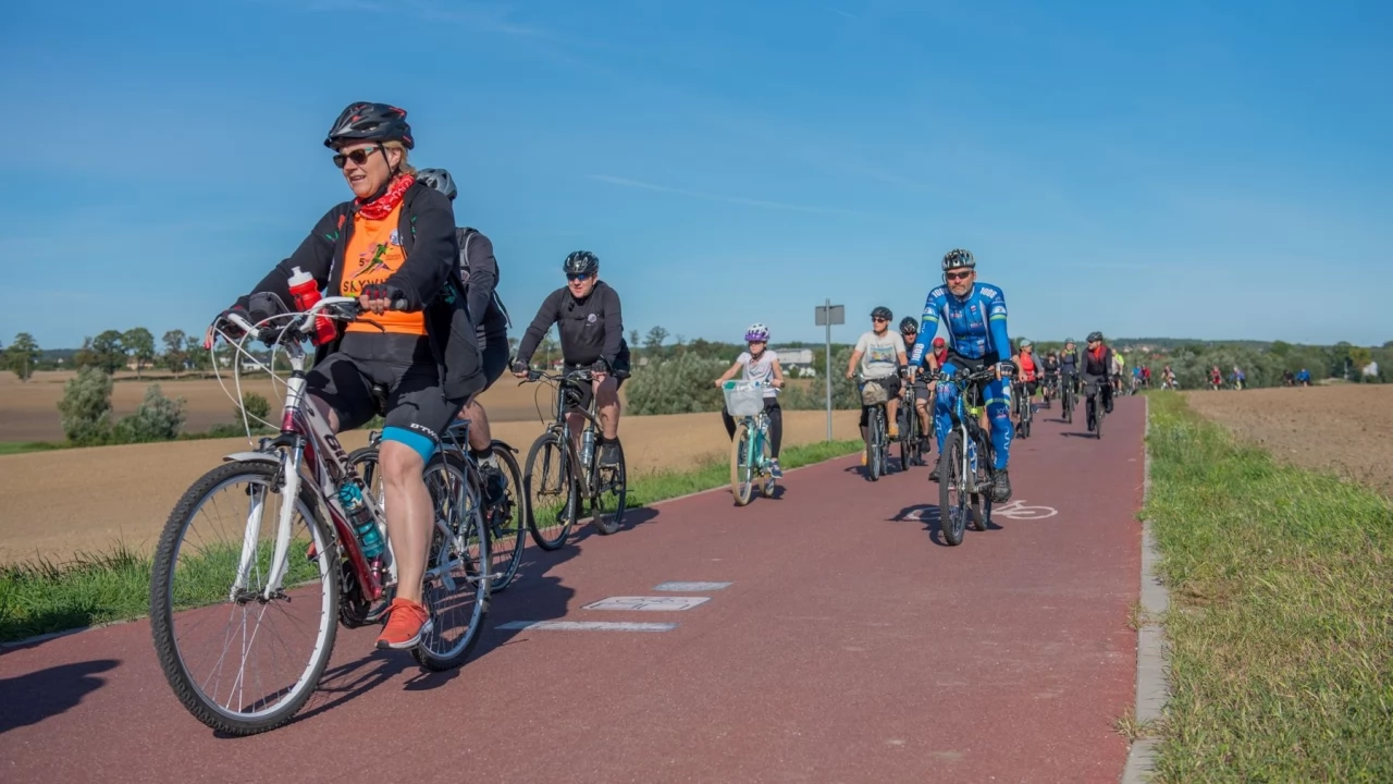Rowerowy Rajd Gwiaździsty przejechał przez Powiat Tczewski