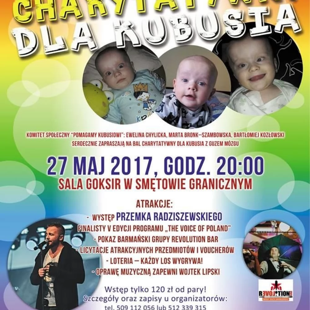 Kubusiu, nie jesteś sam. Możesz pomóc, idąc na bal