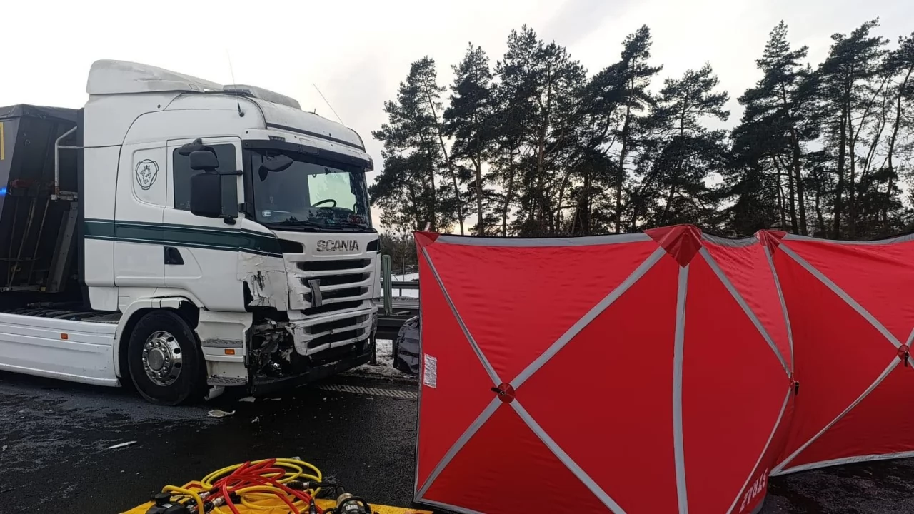 Śmiertelny wypadek na A1. Policja podała wstępne przyczyny