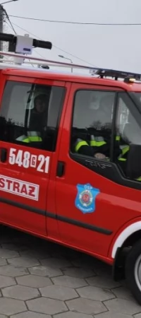 Nowy wóz strażaków z Dabrówki