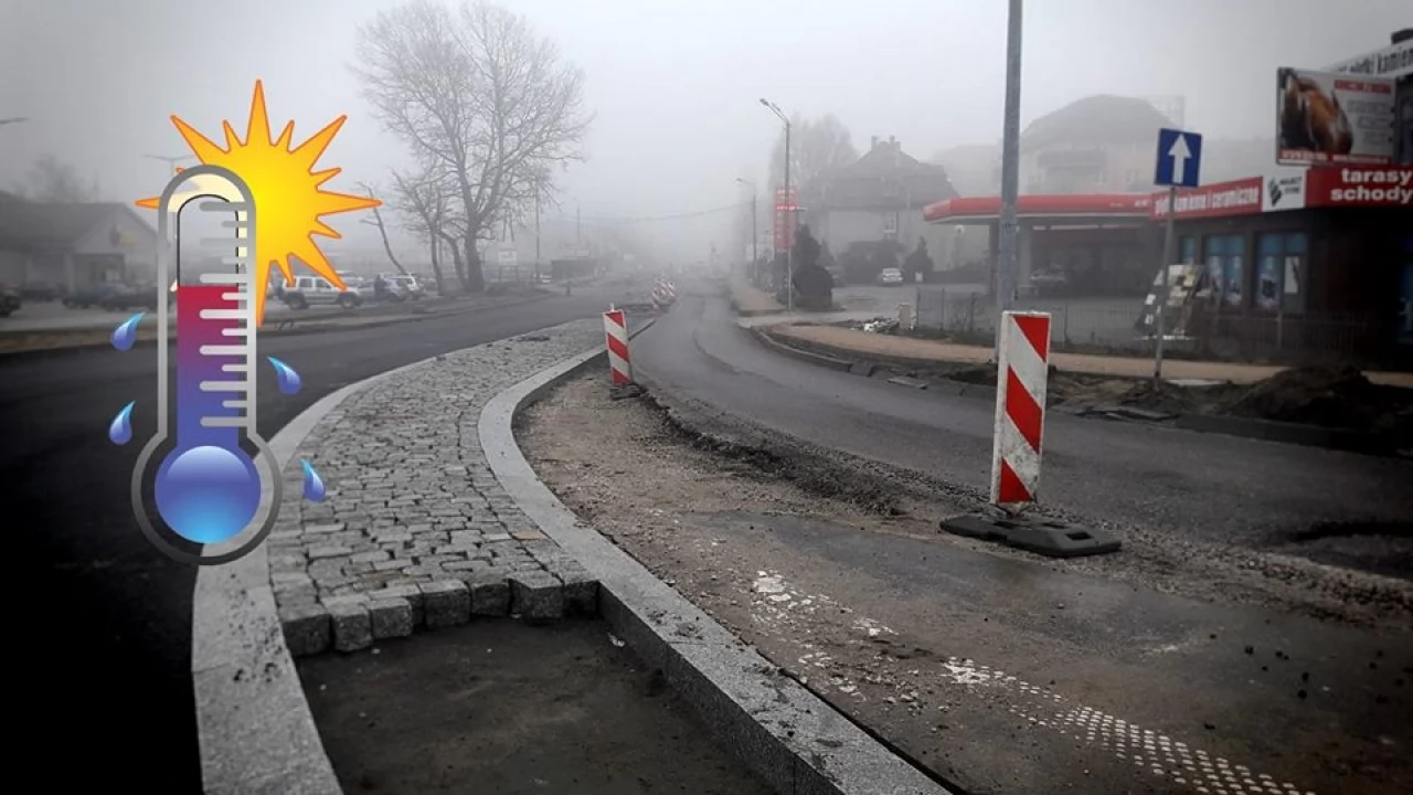 Drogowcy wrócili na plac budowy ulic Gdańskiej i Jedności Narodu