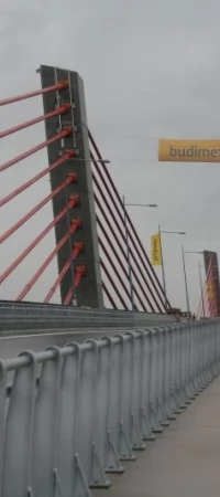 Próby obciążeniowe mostu Opalenie - Kwidzyn