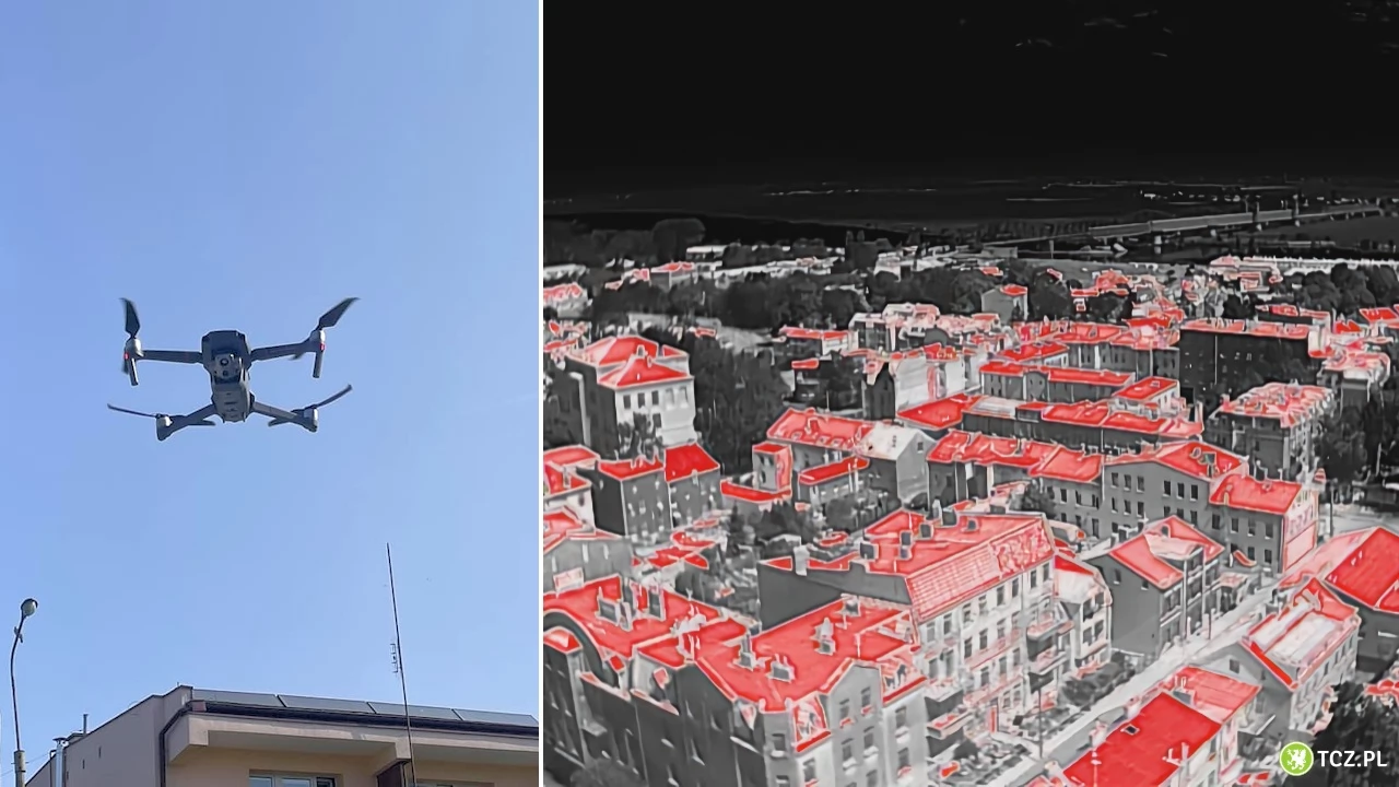 Dron w jednostce OSP Tczew