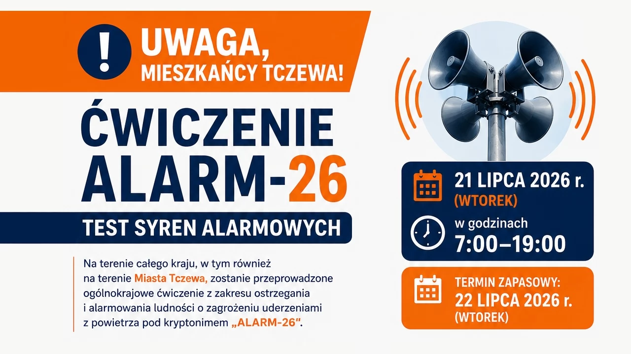 Ćwiczenie "ALARM-26". Test syren alarmowych - 21 lipca