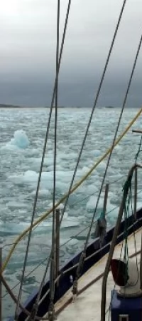 Jacht Barlovento II już wcześniej zasłynął wyprawami polarnymi