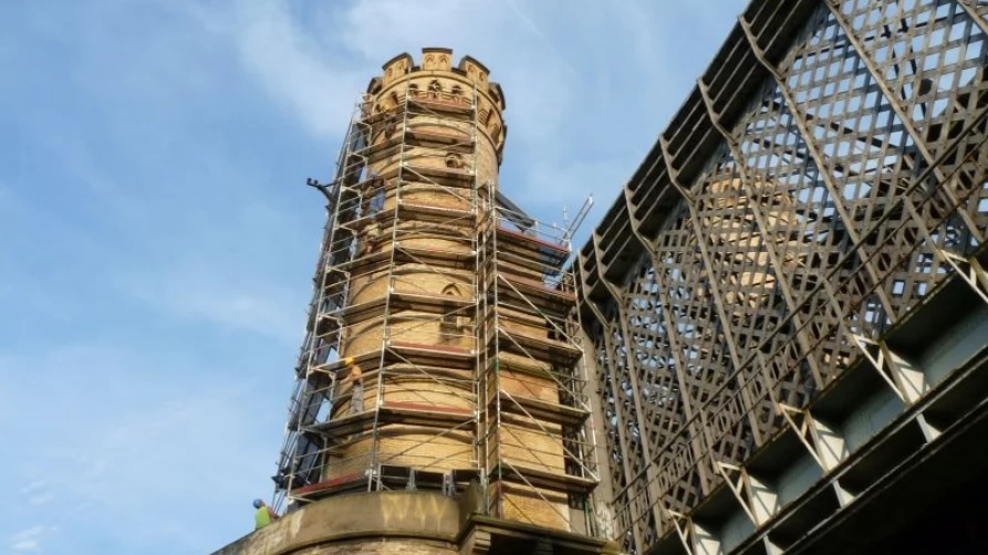 Ruszył już remont pierwszej z wieżyczek