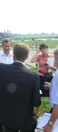 W ramach przygotowań wizytowano wczoraj miejsce wrześniowych uroczystości
