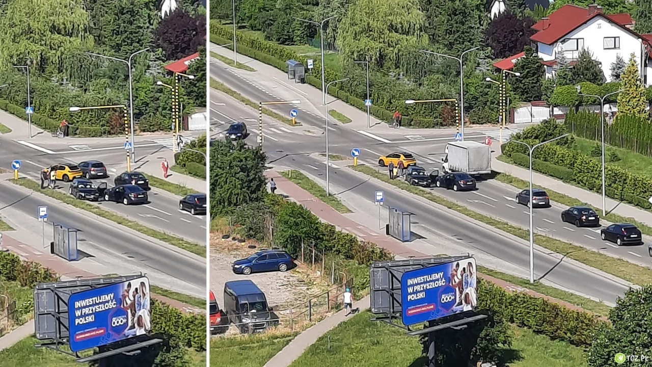 Kolejne niebezpieczne zdarzenie na al. Kociewskiej